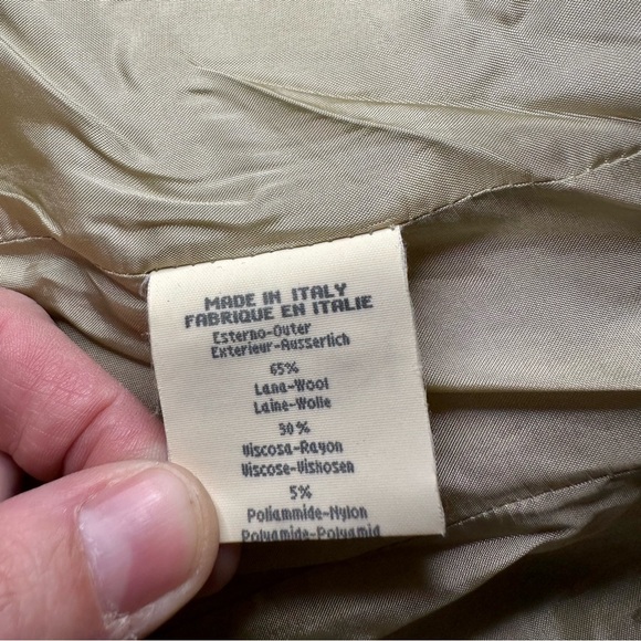 Byblos Wool Blend Jacket Size 4 (Italian 40) - Picture 6 of 7